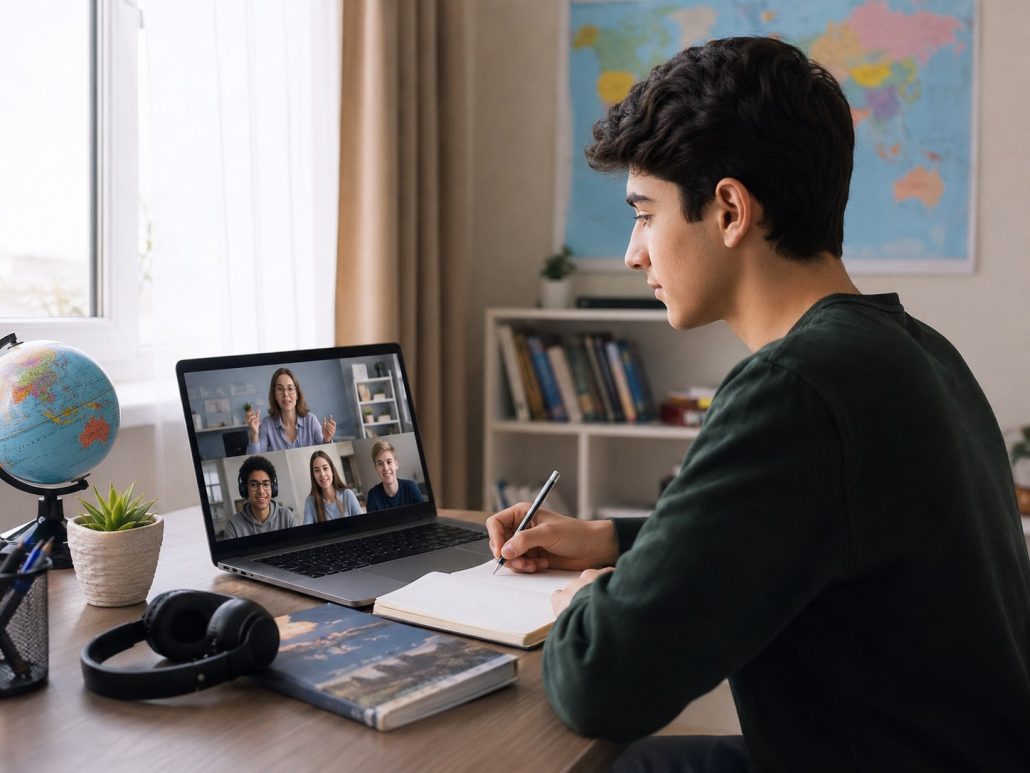 چگونه از ایران در مدارس آنلاین بین‌المللی درس بخوانیم؟