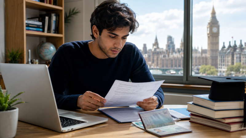 CAS چیست و چرا برای ویزای تحصیلی انگلستان مهم است؟